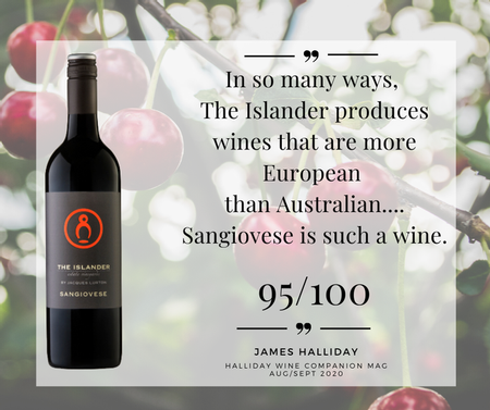 James Halliday review of The Sangiovese