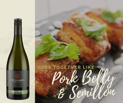 Wally White Semillon and Pork Belly