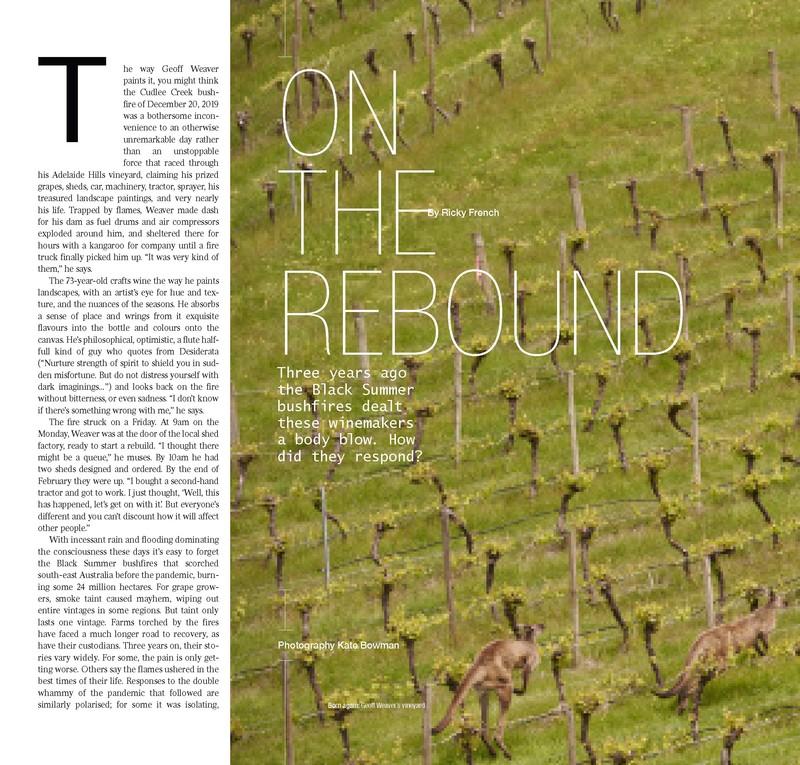 The Weekend Australian Magazine - on The Rebound