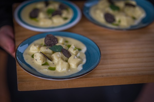 Potato Gnocchi with White Castello & Truffles