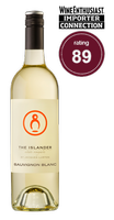 Wine Enthusiast rating of Islander Estate Sauvignon Blanc 89 points